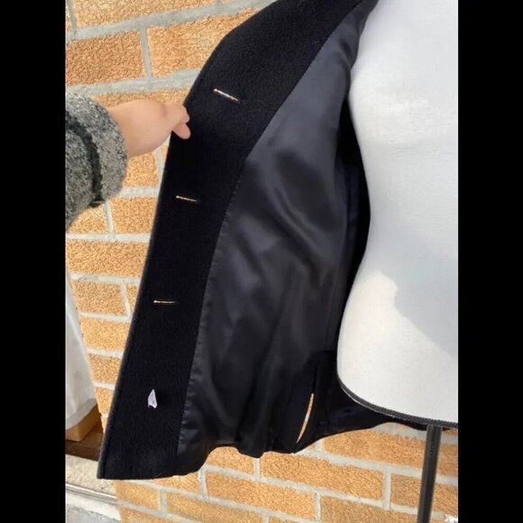 Cinzia rocca alpaca/wool coat size 2 - Picture 10 of 15